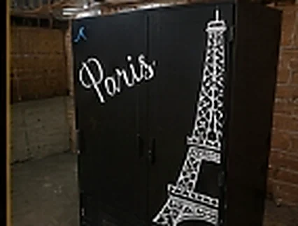 Zapatera personalizada modelo París